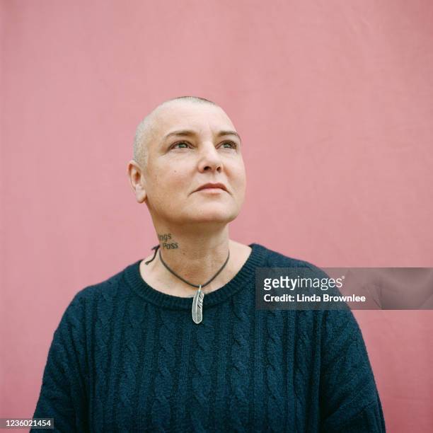 Singer-songwriter Sinead OíConnor is photographed for the Guardian on May 12, 2021 in London, England.
