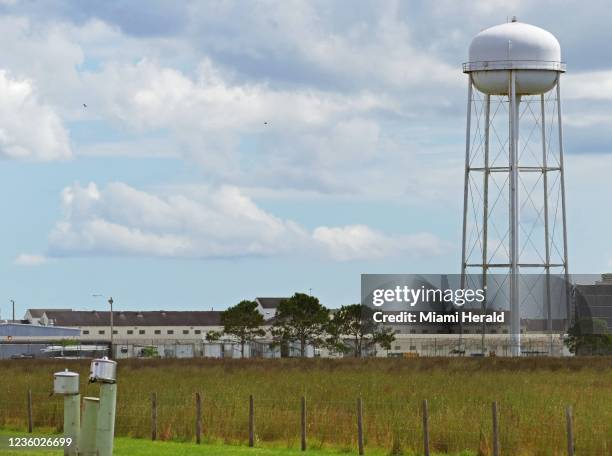 The Okeechobee Correctional Institution in Okeechobee, Florida. The correctional instituion is a large compound that also houses the Okeechobee...