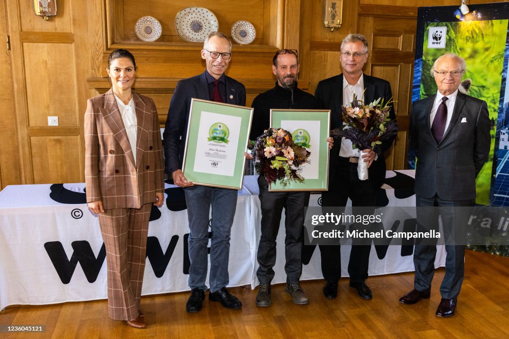 Swedish Royals Attend WWFs Anual Meeting at Ulriksdals's Castle