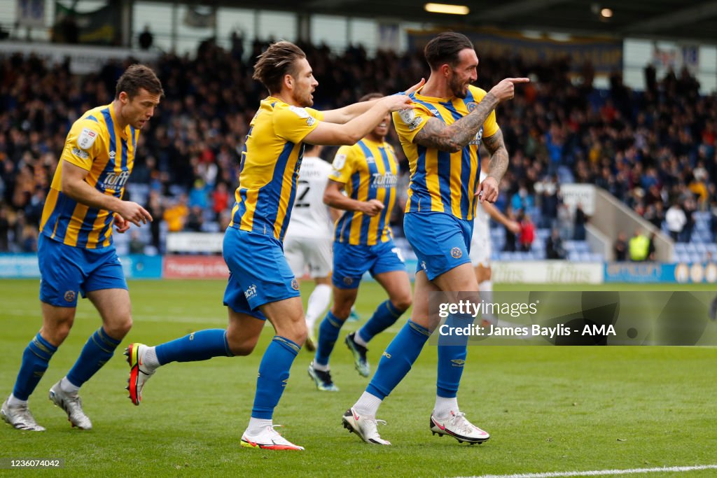 Shrewsbury Town v Cambridge United - Sky Bet League One