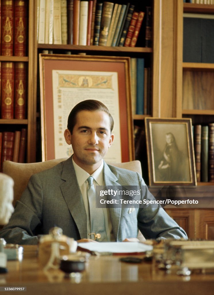 King Constantine II of Greece...