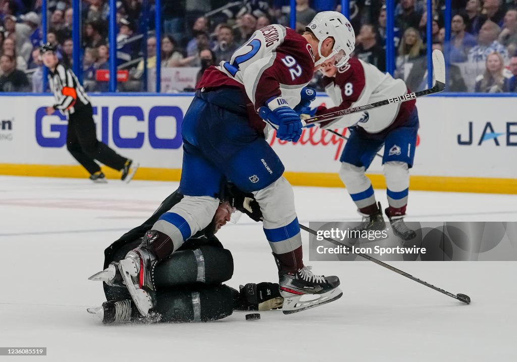 NHL: OCT 23 Avalanche at Lightning