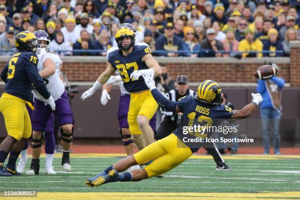 Wolverine Josh Rushing 118 W G Ross Stock Photos, High-Res Pictures, and Images - Getty Images