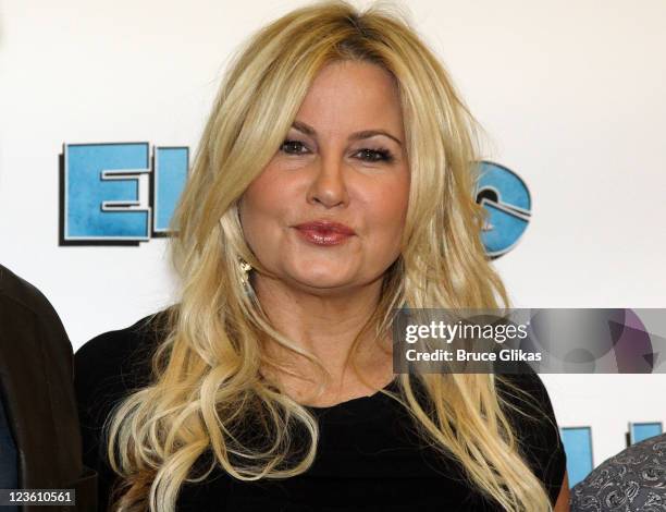 Jennifer Coolidge attends Broadway's "Elling" meet and greet at the Ballet Tech Rehearsal Studios on October 19, 2010 in New York City.