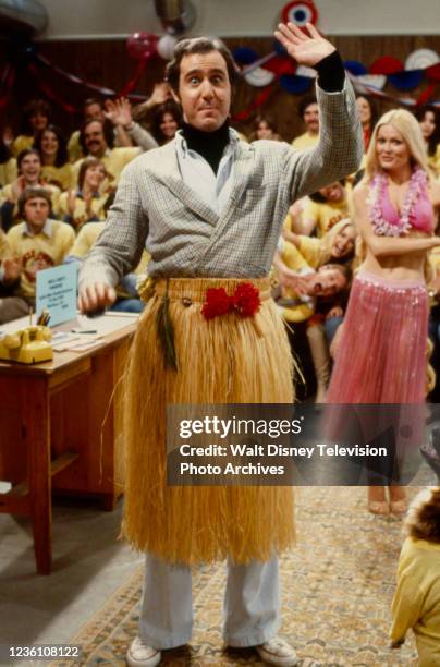 Andy Kaufman, Debra Jo Fondren appearing in the ABC tv special 'Buckshot'.