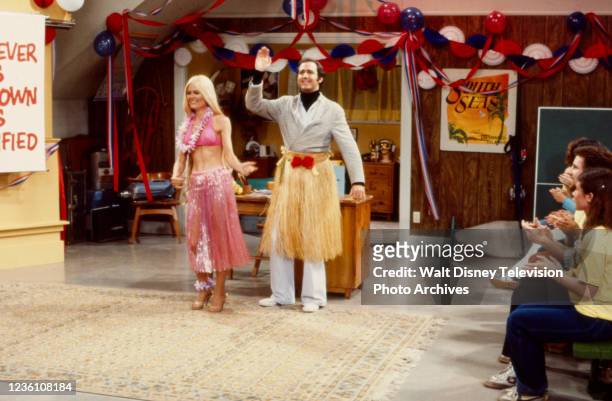 Debra Jo Fondren, Andy Kaufman appearing in the ABC tv special 'Buckshot'.
