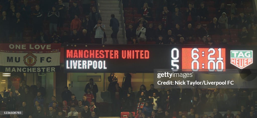 Manchester United v Liverpool - Premier League