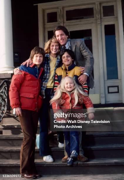 Stephen Macht, Michael Hershewe, Andrea Smith, Timothy Owen Waldrip, Karen Carlson appearing on the ABC tv movie 'The American Dream''.