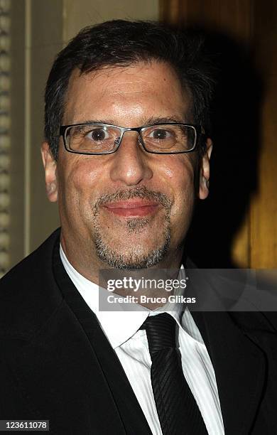 Richard LaGravenese poses at The Opening Night After Party for "La Bete" on Broadway at Gotham Hall on October 14, 2010 in New York City.