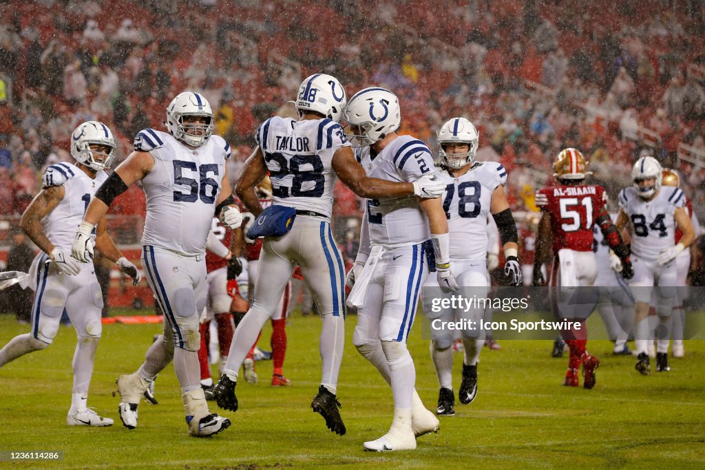NFL: OCT 24 Colts at 49ers