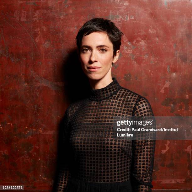 Actress Rebecca Hall is photographed for Institut Lumiere on October 12, 2021 in Lyon, France.