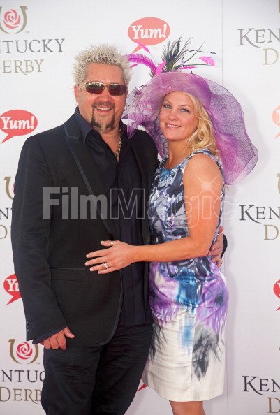 personality Guy Fieri and wife...