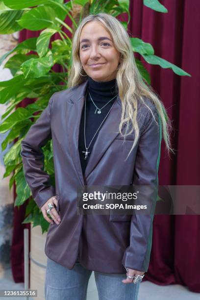 Paula Matthews attends the Spotify event 'women in the music industry' at Garaje Lola space in Madrid.