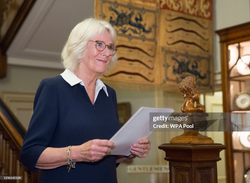 The Duchess of Cornwall Hosts 'The Duchess of Cornwall's Reading Room'