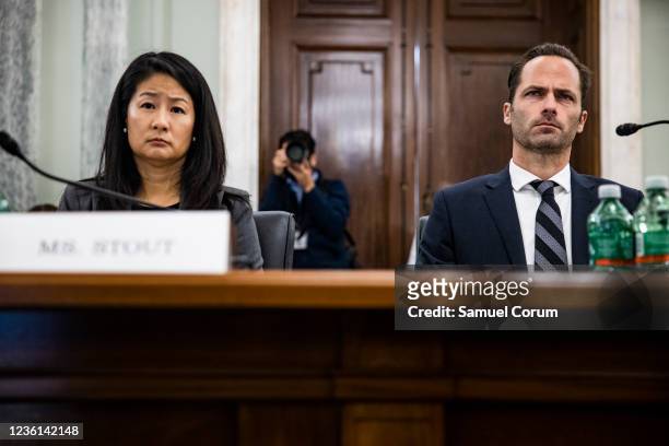Jennifer Stout , Vice President of Global Public Policy at Snap Inc., and Michael Beckerman , Vice President and Head of Public Policy at TikTok,...