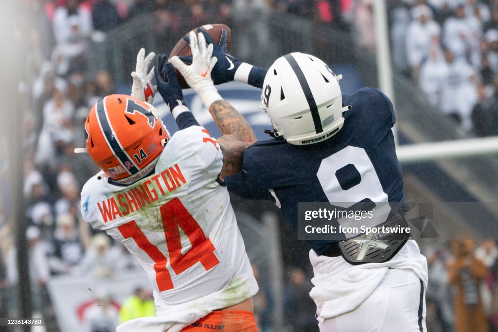 COLLEGE FOOTBALL: OCT 23 Illinois at Penn State