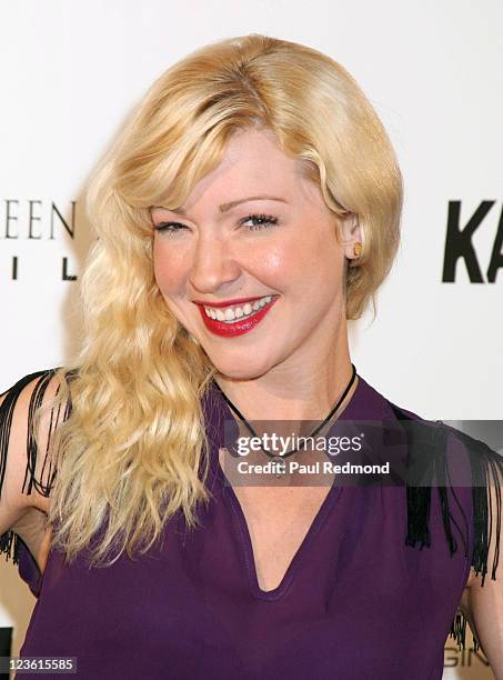 Actress Jessica Kiper arrives at "Kalamity" Los Angeles Premiere at Laemmle Sunset 5 Theatre on October 22, 2010 in West Hollywood, California.