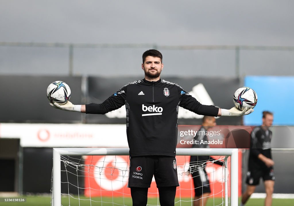 Goalkeeper Ersin Destanoglu of Besiktas...