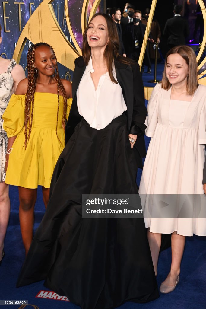 "The Eternals" UK Gala Screening - VIP Arrivals