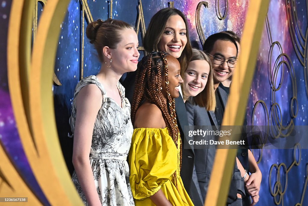 "The Eternals" UK Gala Screening - VIP Arrivals