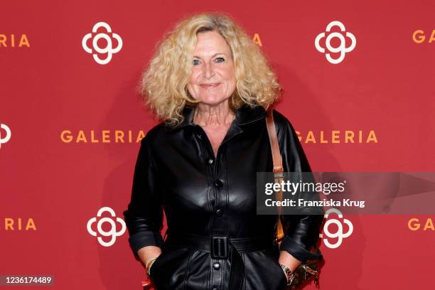 Susanne Froehlich during the GALERIA Opening Partner-Event at Frankfurt Hauptwache on October 27, 2021 in Frankfurt am Main, Germany.