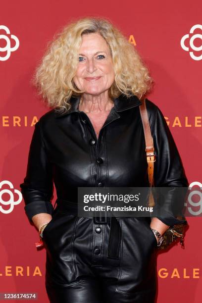 Susanne Froehlich during the GALERIA Opening Partner-Event at Frankfurt Hauptwache on October 27, 2021 in Frankfurt am Main, Germany.