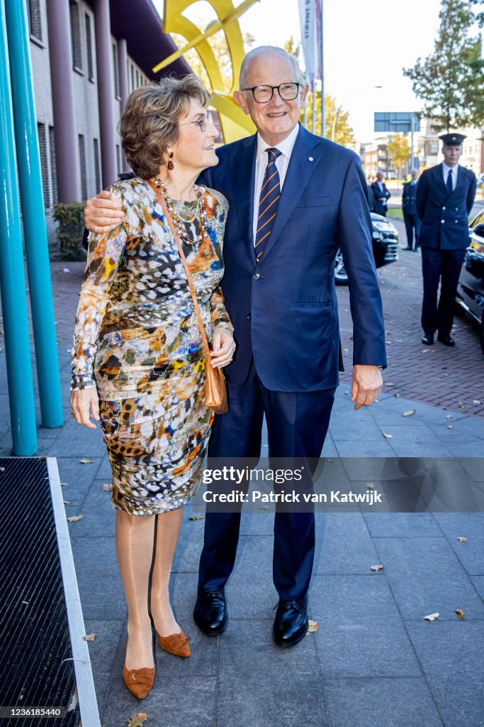 Princess Margriet Of The Netherlands And Pieter Van Vollenhovens Open Centre For Disaster Resilience In Enschede