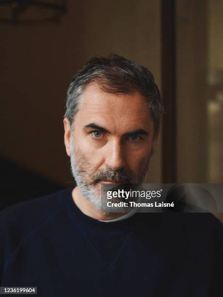 Filmmaker Xavier Giannoli poses for a portrait on September 29, 2021 in Paris, France.