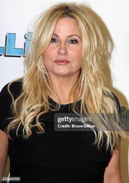 Jennifer Coolidge attends Broadway's "Elling" meet and greet at the Ballet Tech Rehearsal Studios on October 19, 2010 in New York City.