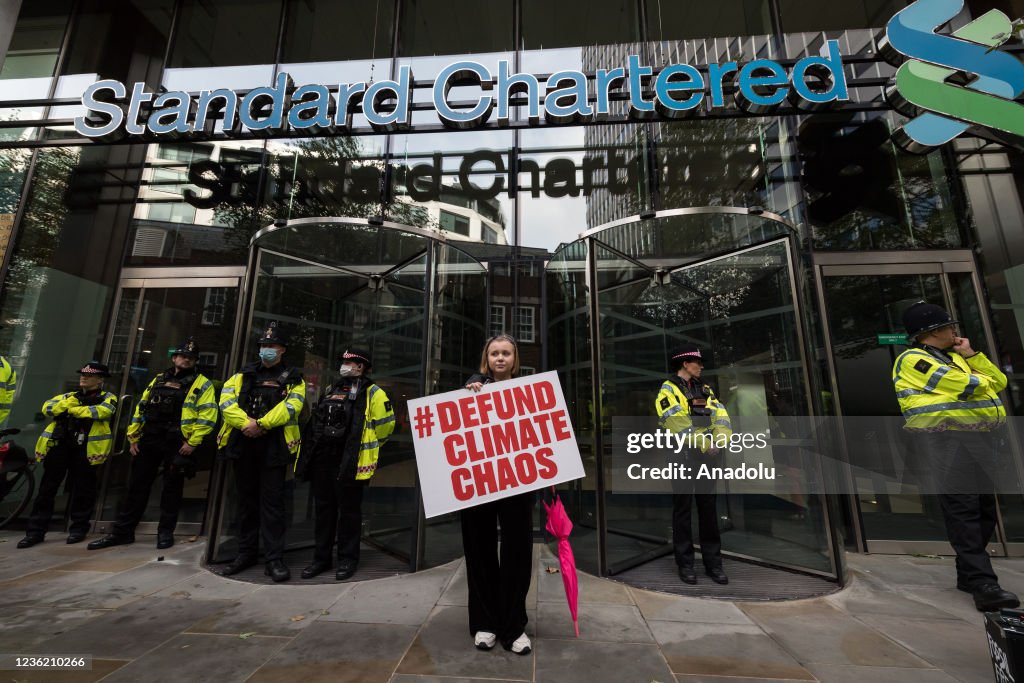 Defund Climate Chaos Day of Action in London