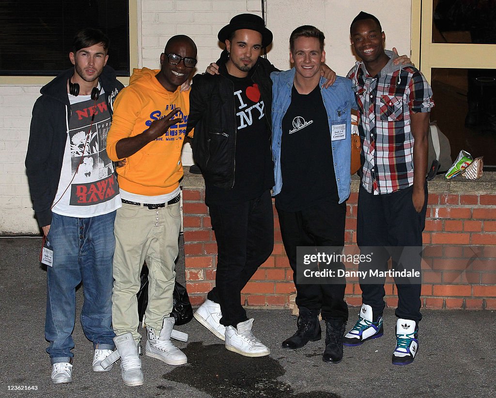 'X Factor' Contestants Sighting in London - October 9, 2010