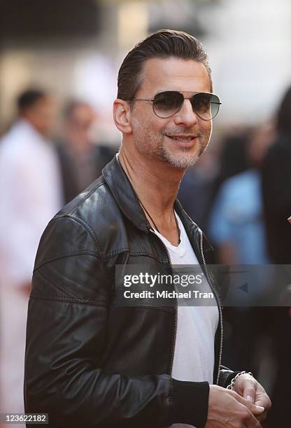 Dave Gahan of Depeche Mode arrives at the 7th Annual MusiCares MAP Fund benefit concert held at Club Nokia on May 6, 2011 in Los Angeles, California.