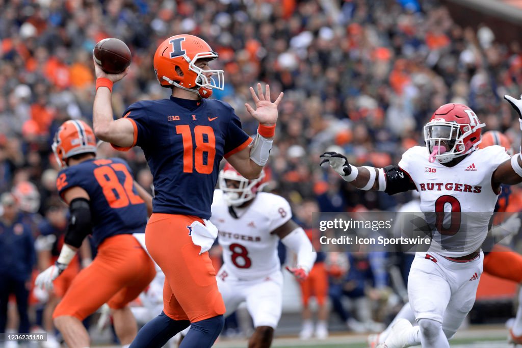 COLLEGE FOOTBALL: OCT 30 Rutgers at Illinois