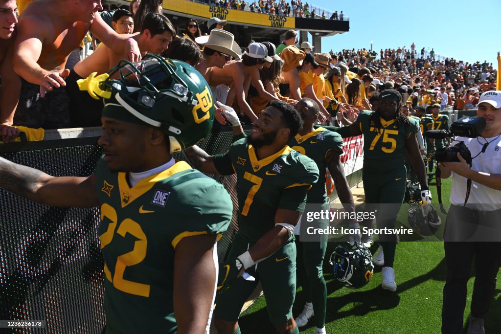 COLLEGE FOOTBALL: OCT 30 Texas at Baylor