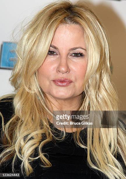 Jennifer Coolidge attends Broadway's "Elling" meet and greet at the Ballet Tech Rehearsal Studios on October 19, 2010 in New York City.