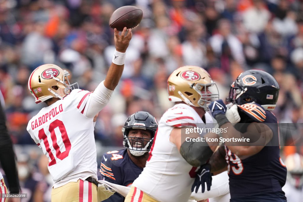NFL: OCT 31 49ers at Bears