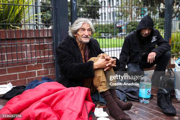 Homeless people are seen on streets of the Tenderloin district in San Francisco, California, United States on October 30, 2021. Last week on Tuesday,...