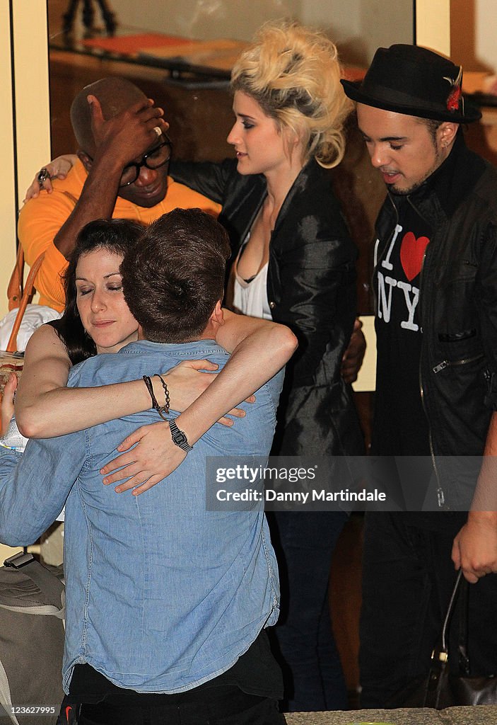 'X Factor' Contestants Sighting in London - October 9, 2010