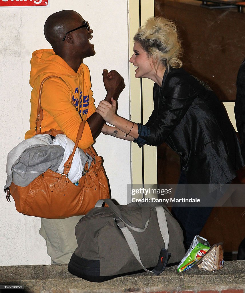 'X Factor' Contestants Sighting in London - October 9, 2010