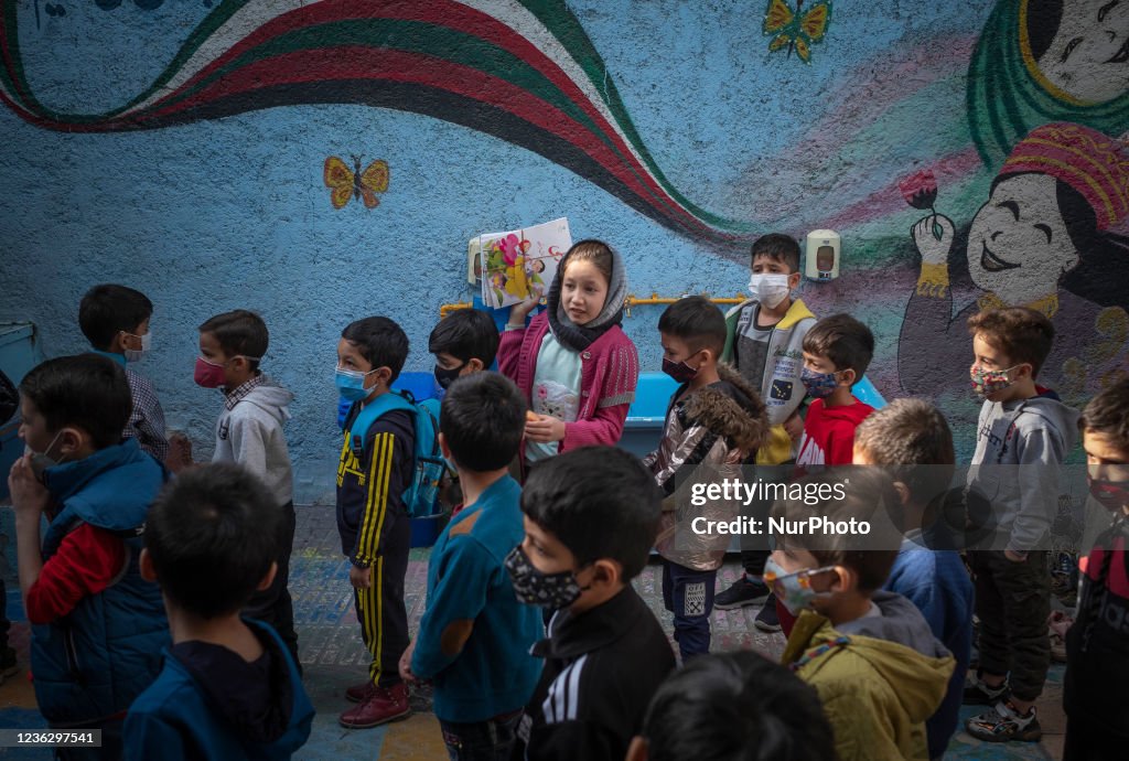 First Day Of New Academic Year In Afghan Farhang School In Tehran