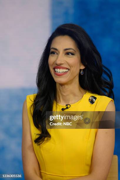 Huma Abedin on Monday November 1, 2021 --