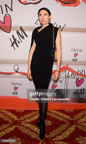 Artist Ann Duong attends the launch of Lanvin for H&M at The Pierre Hotel on November 18, 2010 in New York City.