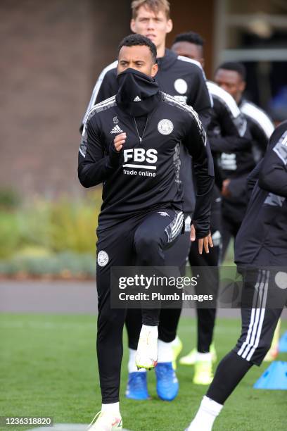 Ryan Bertrand of Leicester City during the Leicester City training session at Leicester City Training Ground, Seagrave on November 03rd, 2021 in...