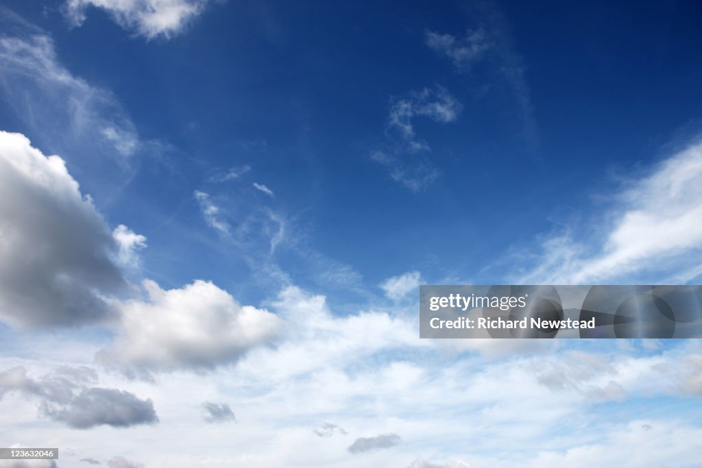 Fluffy clouds