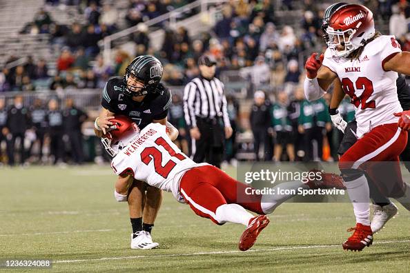 COLLEGE FOOTBALL: NOV 02 Miami OH at Ohio COLLEGE FOOTBALL: NOV 02 Miami OH at Ohio