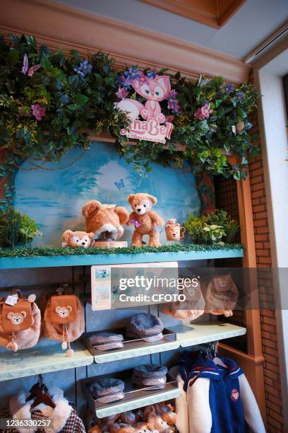 Disney "Internet celebrity Fox" Linabelle dolls are sold out at an official store at a market in Shanghai, China, On November 3, 2021.