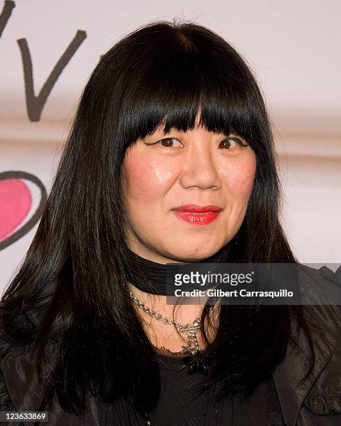Designer Anna Sui attends the launch of Lanvin for H&M at The Pierre Hotel on November 18, 2010 in New York City.