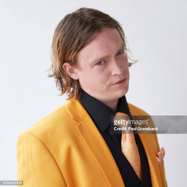 Actor Caleb Landry Jones is photographed for the 74th Cannes Film Festival on July 16, 2021 in Cannes, France.