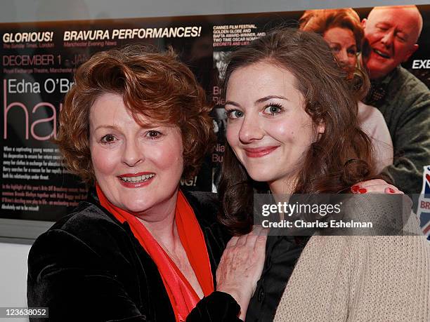 Actresses Brenda Blethyn and Beth Cooke attend the opening night of "Haunted" at 59E59 Theaters on December 8, 2010 in New York City.