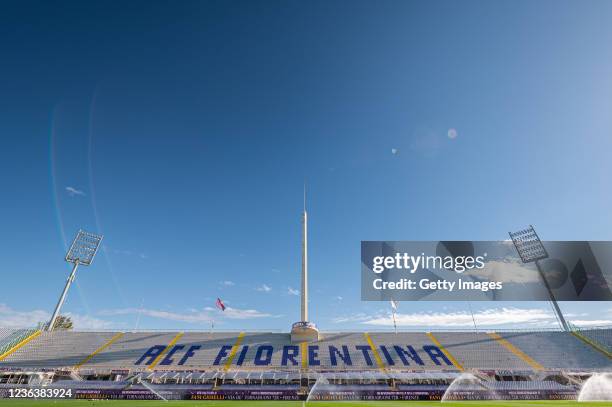 General view of the stadium before the Women Serie A match between ACF Fiorentina and FC Internazionale at Stadio Artemio Franchi on November 6, 2021...